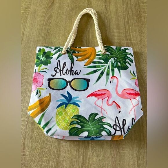 NWOT … AXIZ GROUP “Aloha” Beach / Tote Bag - Picture 1 of 4